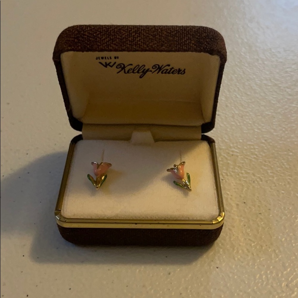 Kelly Waters tulip earrings